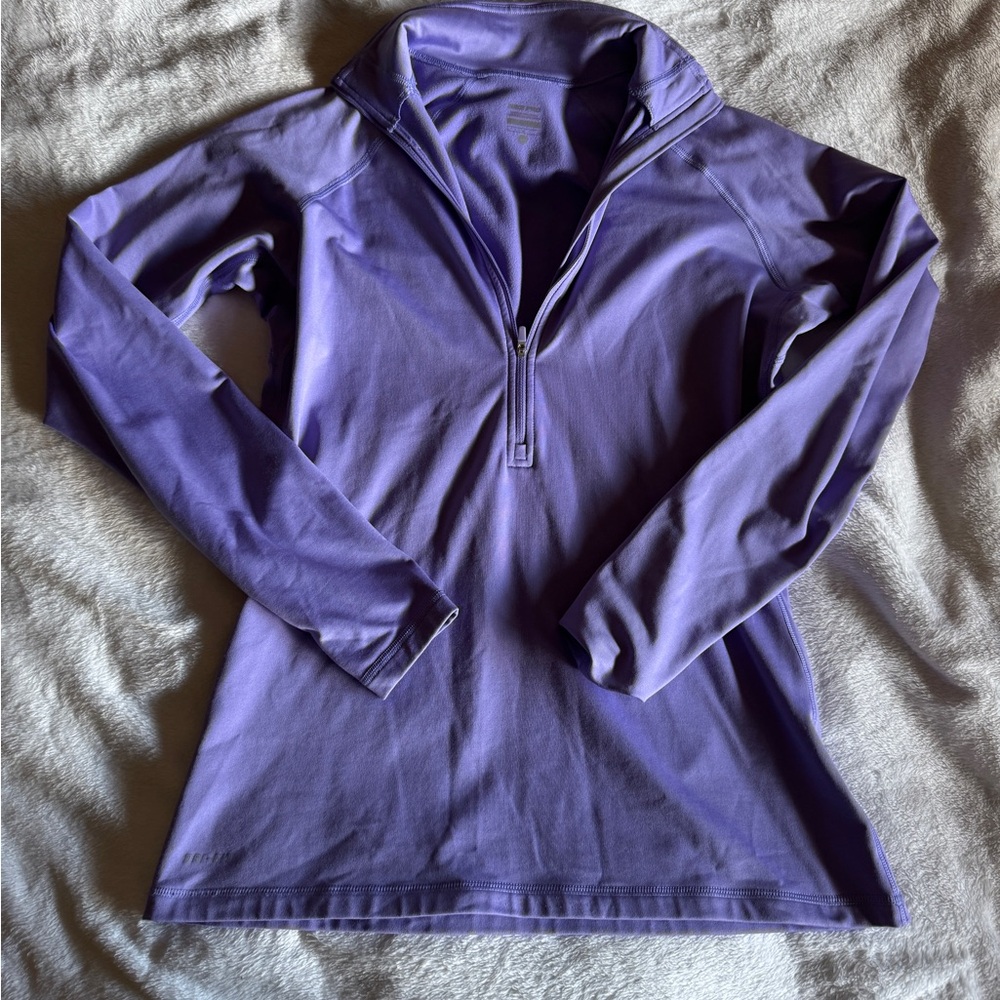 Women's Nike Purple Long Sleeve Top